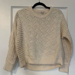 Madewell cotton blend sweater